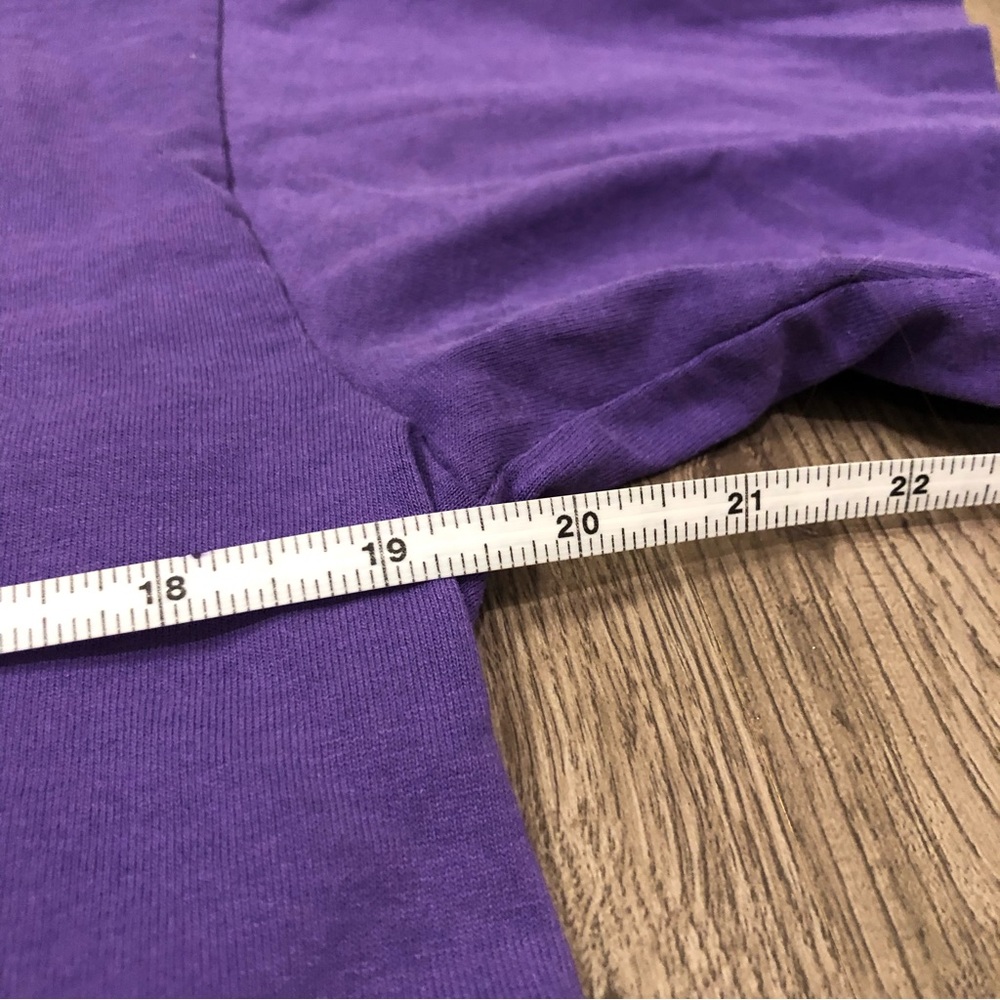 Vtg Arizona Cactus‎ Nathan Richards 1992 Single Stitch T-Shirt Purple Oneita L - Picture 7 of 8
